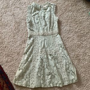 Altar’d State Green Lace Dress